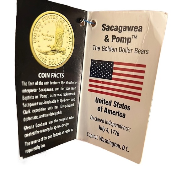 Limited Treasures Sacagawea Coin Bear - Picture 6 of 7